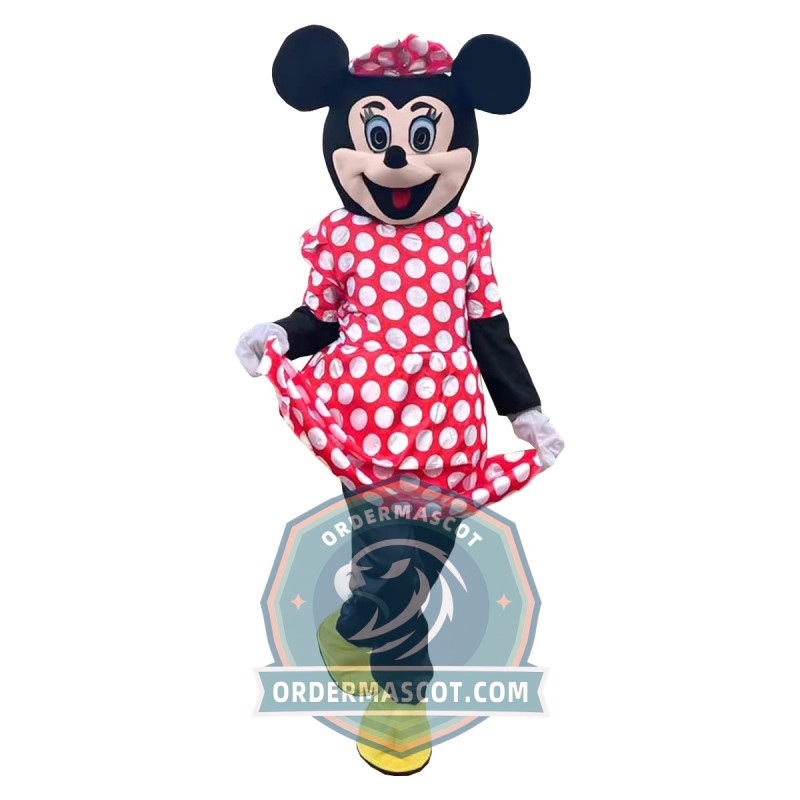 Minnie Mouse Mascot Costume