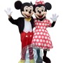Mickey & Minnie Mouse Mascot Costume
