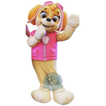 Realistic Paw Patrol Skye Mascot Costume