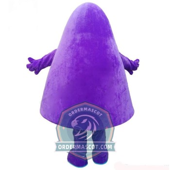 Realistic Grimace Mascot Costume