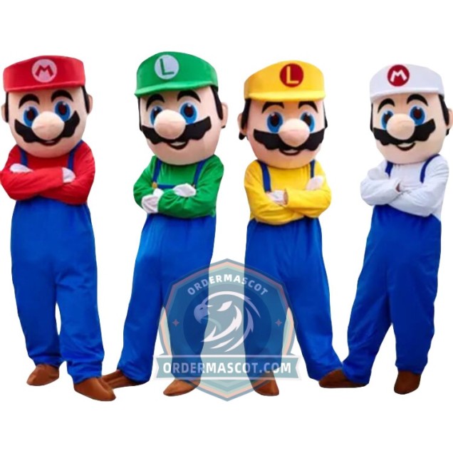 Super Mario Mascot Costume For Adult