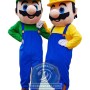 Green & Yellow Luigi Mascot Costume