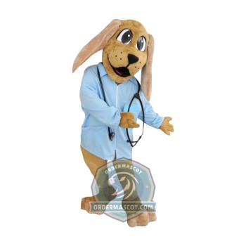 Doctor Dog Mascot Costume