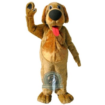 Brown Dog Mascot Costume