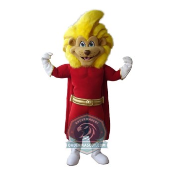 Happy Lion Mascot Costume For Adult