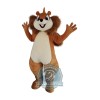 Happy Squirrel Mascot Costume