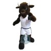 Sport Bull Mascot Costume