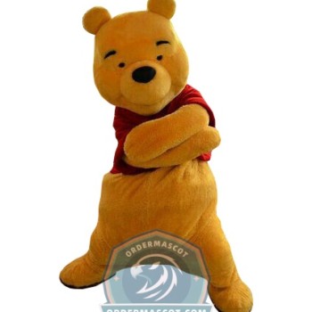 Realistic Winnie the Pooh Mascot Costume