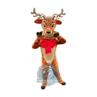 Realistic Reindeer Mascot Costume For Adult