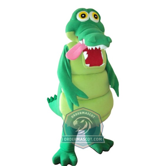 Friendly Alligator Mascot Costume