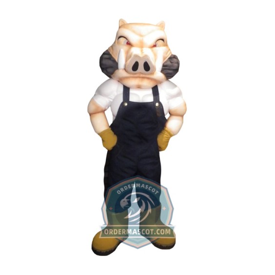Wild Boar Mascot Costume