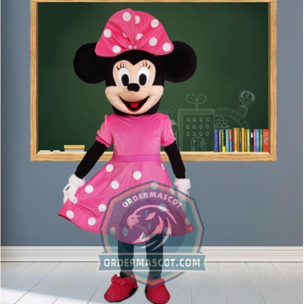 Happy Minnie Mascot Costume