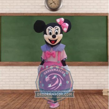 Happy Minnie Mouse  Mascot Costume