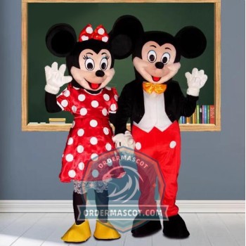 Mickey & Minnie Mascot Costume