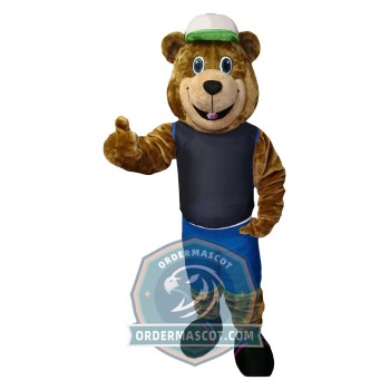 Happy Bear Mascot Costume