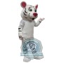 White Tiger Mascot Costume