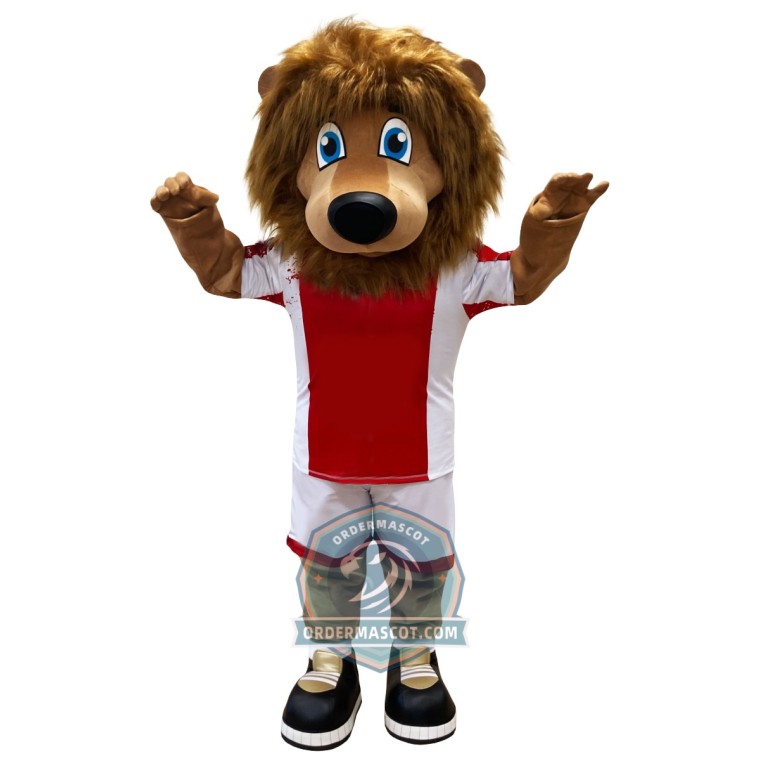 Sport Lion Mascot Costume For Adult