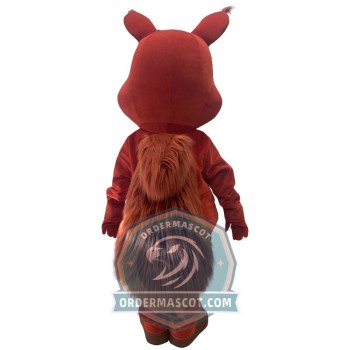 Cute Squirrel Mascot Costume