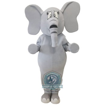 Cute Elephant Mascot Costume