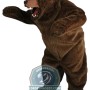 Realistic Fierce Bear Mascot Costume