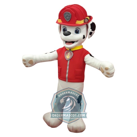 Realistic Paw Patrol Marshall Mascot Costume