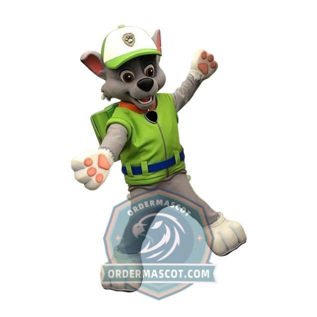 Rocky Paw Patrol Mascot Costume