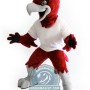 Fierce Red Eagle Hawk Mascot Costume