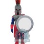 Red & Grey Knight Mascot Costume