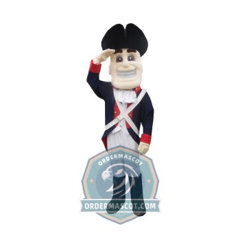 Realistic Rebel Mascot Costume