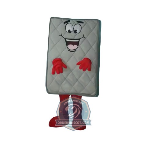 Grey Mattress Mascot Costume