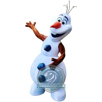 Deluxe Olaf Mascot Costume