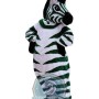 Realistic Zebra Mascot Costume
