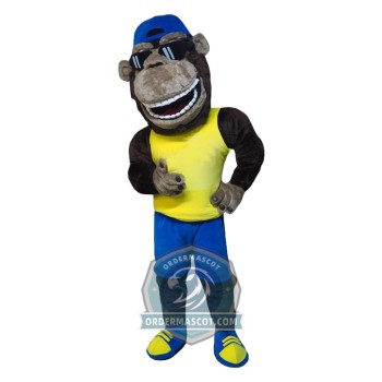 Sport Monkey Mascot Costume