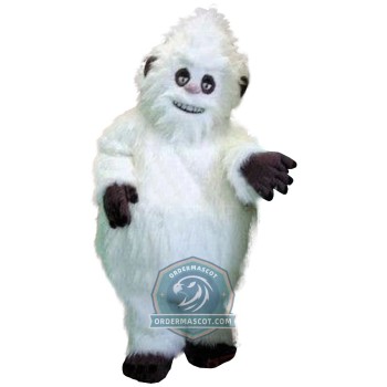 Realistic Yeti Abominable Snowman Mascot Costume