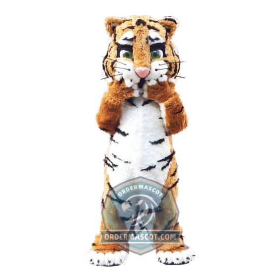 Cute Tiger Mascot Costume
