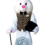 Realistic Easter Bunny Mascot Costume