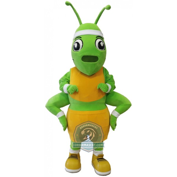 Grasshopper Mascot Costume