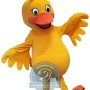 Happy Yellow Duck Mascot Costume