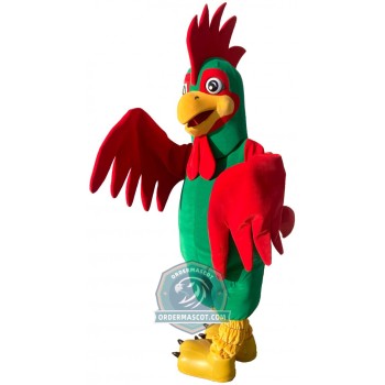 Realistic Rooster Mascot Costume