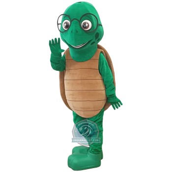 Happy Turtle Mascot Costume