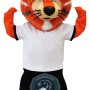 Deluxe Sport Lion Mascot Costume