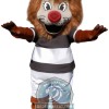 Happy Lightweight Lion Mascot Costume