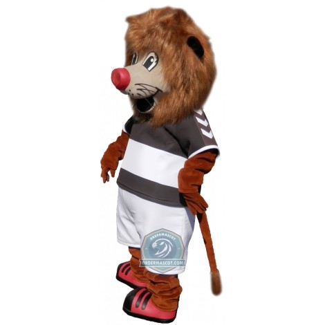 Happy Lightweight Lion Mascot Costume