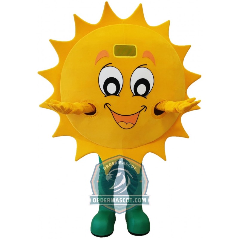 Sun Mascot Costume