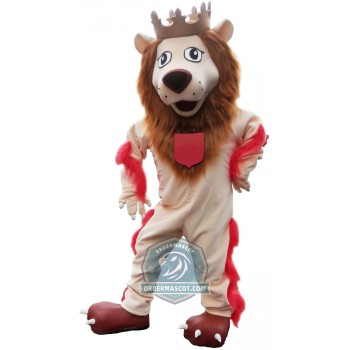 King Lion Mascot Costume