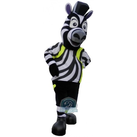 Realistic Zebra Mascot Costume For Adult