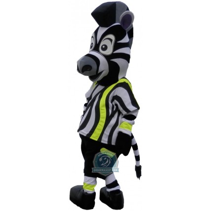 Realistic Zebra Mascot Costume For Adult
