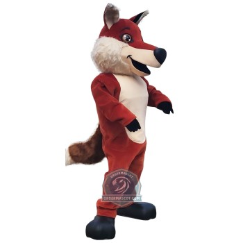 Realistic Fox Mascot Costume