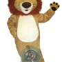 Friendly Lightweight Lion Mascot Costume