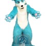 Blue & White Husky Dog Mascot Costume